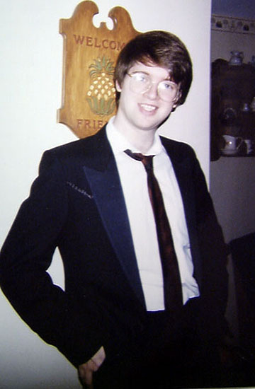 Me stylin' in my tux, circa 1995 or so.
